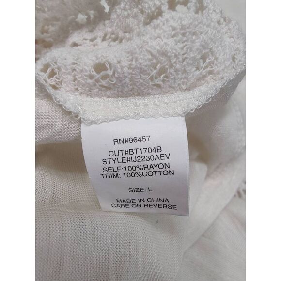 Eyeshadow Oversized Crocheted Top - Picture 5 of 5